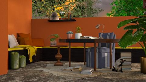 Burnished Brazilian  - Office  - by Seraphi