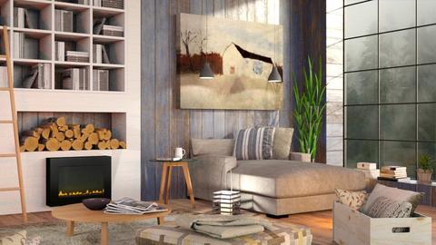 Winter - Eclectic - Living room  - by Sally Simpson