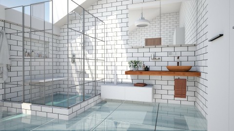 Feeling Fresh - Modern - Bathroom  - by evahassing