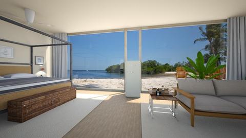 Tropical hotel room 7 - Modern - Bedroom  - by Bea21
